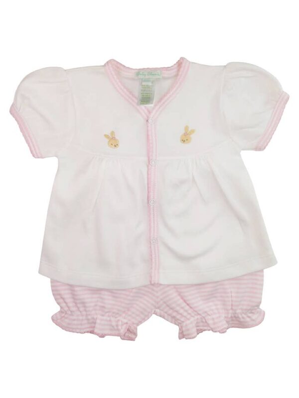 Baby Threads - Easter Bunny 2 pc baby shirt and bloomer set