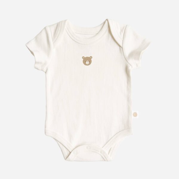 The Blueberry Hill - Onesie Bear Bodysuit Organic Baby Fall Graphic Tee Gift