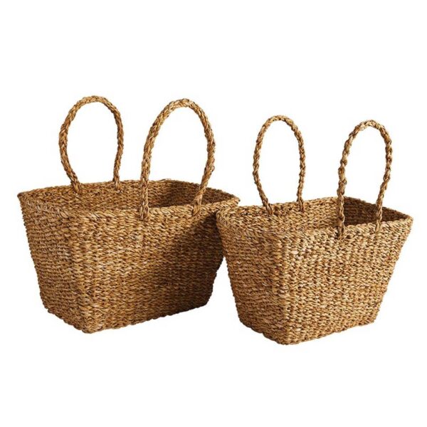 47th & Main (Creative Brands) - Rectangle Seagrass Bag Large