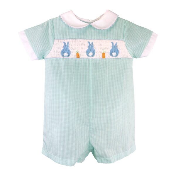 Petit Ami & Zubels - Smocked Easter Bunny Romper