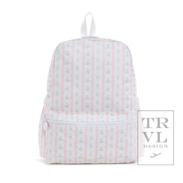 TRVL Design - Backpacker - Backpack Ribbon Floral Pink
