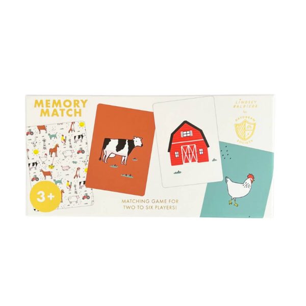 Jollity & Co. + Daydream Society - On the Farm Memory Match Game - 1 pk.