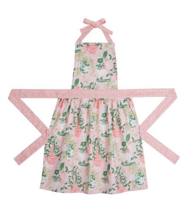 Peking Handicraft Madcap Cottage Imperial Palace Apron, 34 inch-Length