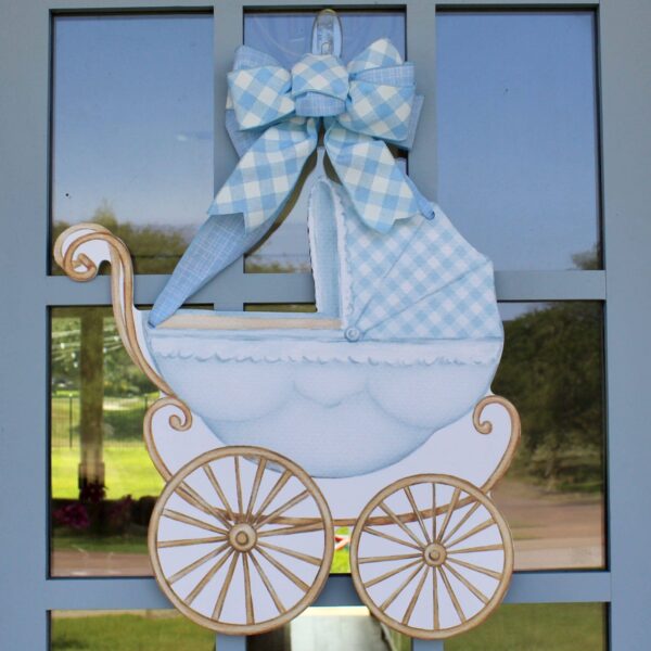 Front Porch Elegance - Welcome Baby- Door Hanger