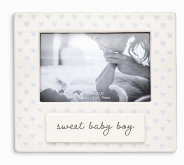 Demdaco Sweet Baby Boy Frame