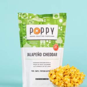 Poppy Popcorn Jalapeno Cheddar