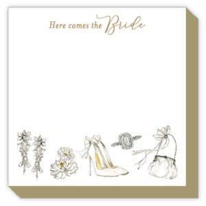 RosanneBeck Collections - Bridal Icons Here Comes the Bride Luxe Notepad
