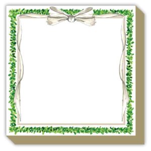RosanneBeck Collections - Handpainted Miss to Mrs. Bridal Icons Luxe Notepad